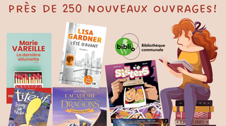 250 nouveautés à la bibliothèque communale